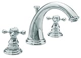 Newport Brass 890/26 890 Series Widespread Lavatory Faucet, Polished Chrome