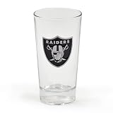 Cathy's Concepts NFL Pint Glass, Raiders