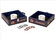 Fundex 1304 Auburn University NCAA Licensed Bulls Eye Washers Game