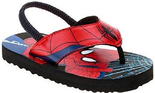 Marvel Ultimate Spider-Man Sling Back Flip Flops US Toddler