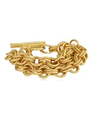 Ben-Amun Jewelry Multi Row Chain Bracelet