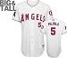 Albert Pujols Los Angeles Angels of Anaheim Big & Tall White #5 Authentic Jersey