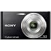 Sony DSC-W320B Digitalkamera (14 Megapixel, 26mm Carl Zeiss Vario Tessar Weitwinkelobjektiv mit 4fach optischem Zoom, 6,9 cm (2,7 Zoll) LC-Display) schwarz