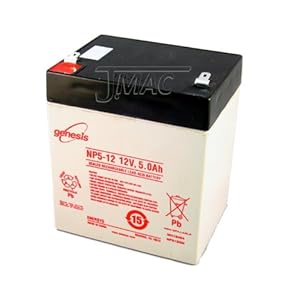 alarm alert battery 12v 5ah 4ah adt
