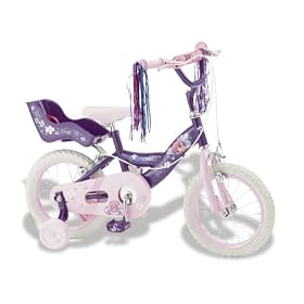 KidCool Bella Girls Bike - Pink/Purple, 14-Inch
