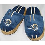 St. Louis Rams Youth Team Stripe Plush Slippers