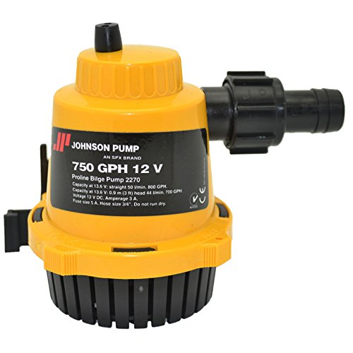 Johnson Pumps Of America 22702 Marine ProLine 750 Gph Bilge Pump 22702 729321227025