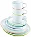 Arzberg Porzellan 2100/70657/3413 Cucina Colori Kaffeeservice 18-teilig verpackt im roten Arzberg-Geschenkkarton