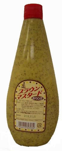 チヨダ あらびきブラウンマスタード 550g