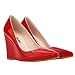 Zbeibei Women's Pointed Toe Wedges Platform Shoes High heels Work Pumps