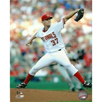 Stephen Strasburg Washington Nationals Action 8x10 Photo