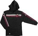 Miami Heat Youth adidas Faux Layered Hooded Crew Tee