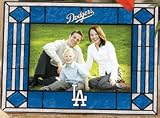 Los Angeles Dodgers Art-Glass Horizontal Picture Frame