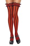 Smiffy's Thigh High Striped Stockings Costume