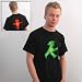 T-Shirt LUXUSKERL schwarz S von Ampelmann