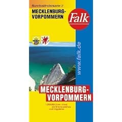 Falk Bundesl�nderkarte Deutschland Mecklenburg-Vorpommern 1:300 000