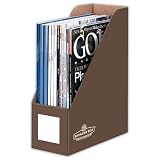 Fellowes 61301 Bankers Box Decorative Magazine Files, Letter - Mocha Brown (6 Pack) Fellowes 61301 Bankers Box Decorative Magazine Files, Letter - Mocha Brown (6 Pack)
