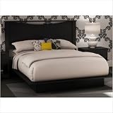 Step One Full/Queen Platform Bedroom Set in Pure Black Review