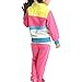 Banner Bonnie Big Girls' Cotton Hoodie Zip Long Sleeve Tracksuit Set