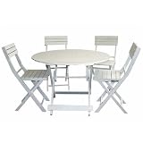 Funky Fun Fiesta Wooden Garden Furniture Set White New