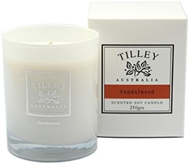 Tilley Boxed Scented Candle 8.8 Ounce Sandalwood