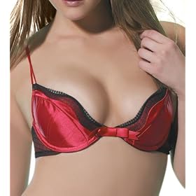 Jezebel Women's Satin Doll Push-Up Bra