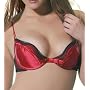 Jezebel Women's Satin Doll Push-Up Bra