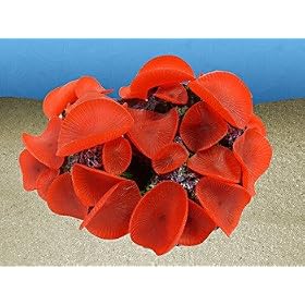 Nature's Image Artificial Corals: Mushroom Rock Red by Nature's Image
