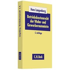 Betriebskostenrecht der Wohn- und Gewerberaummiete