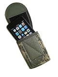 Padded Smart Phone Case or iPhone Case With Velcro Closure and Belt Clip in US Army ACU Padded Smart Phone Case or iPhone Case With Velcro Closure and Belt Clip in US Army ACU