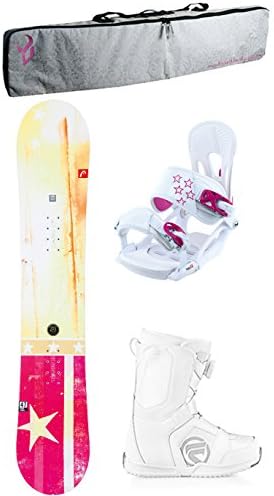 Head Pride Camba Women's Snowboard Package Flow BOA Boots+BAG - BOARD SIZE - 142