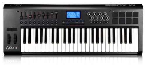 M-Audio Axiom 49 49-Key USB MIDI Keyboard Controller with Semi-Weighted Keys and Assignable Control Surface