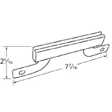 Music City Metals 09425 Stainless Steel Burner Replacement for Select Brinkmann and Charmglow Gas Grill Models