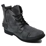 Search : Men Military Boots Army Combat Work Ankle High Cut Men Fashion Shoes Size 7-12