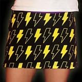Micro Mini Lightning Bolt Skirt by Sourpuss
