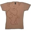 Junior Women's Grateful Dead "Big Bear" Beige T-Shirt
