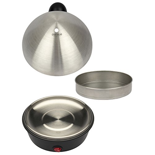 HOMEIMAGE Electric 7 Egg Cooker and Poacher with Stainless Steel Tray