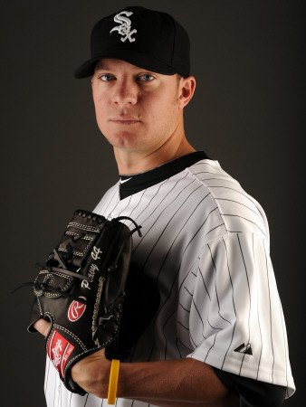 Chicago White Sox Photo Day, GLENDALE, AZ - FEBRUARY 26: Jake Peavy Photographic Poster Print by Harry How, 12x16