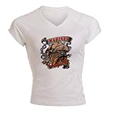 Artsmith, Inc. Women's Sports T-Shirt US Marines Semper Fi Devil Dog Smoking - 3X
