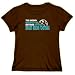 The wolrd would be nothing without Rugby Union Football Sports Womens T-Shirt (Brown, Sizes X-Small - XXX-Large)