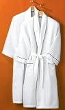 Towels Plus By Anvil - Waffle Robe With Contrast Piping