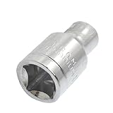 uxcell　ソケットビット 6ポイント六角ソケット　38 X 21mm　　クロムバナジウム鋼　8mm　セッターツール