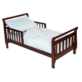 American Baby Company 4 Piece Minky Dot Chenille Toddler Bedding Set, BlueAmerican Baby Company 4 Piece Minky Dot Chenille Toddler Bedding Set