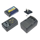 Buy 1 of R2CR5 rechargeable battery + 1 of charger for ANSI 5032LC,CONTAX... by R2CR5 rechargeable batteryR2CR5 battery charger