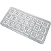 Fat Daddio's Chocolate Polycarbonate Square Gift Box Candy & Chocolate Mold, 11