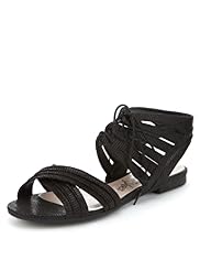 Strappy Lace Up Gladiator Sandals