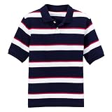 Boys' Cherokee Ultimate Stripe Polo - Navy