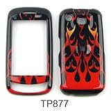 Samsung Impression A877 Wild Fire, Orange/Red Hard Case/Cover/Faceplate/Sna ....