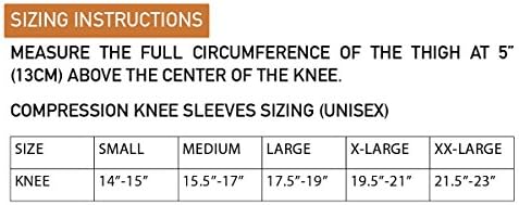 Copper Compression Knee Sleeve - Wear VARA Cu (X-Large) - Best Fit for Runners - Unparalleled Performance - Ditch Your Brace and Enjoy True Freedom - Pain Relief & Support - Get yours Right NOW Before We Run Out!