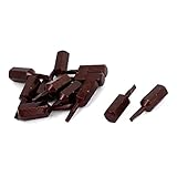 uxcell　トライアングル・スクリュードライバービット　25mm長い　6.3mmの六角シャンク　 TA18　12枚入り